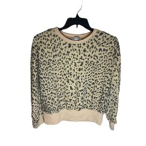 Jack & Avery Cute Print & Comfy Long Sleeve  Top Sz Large NWT